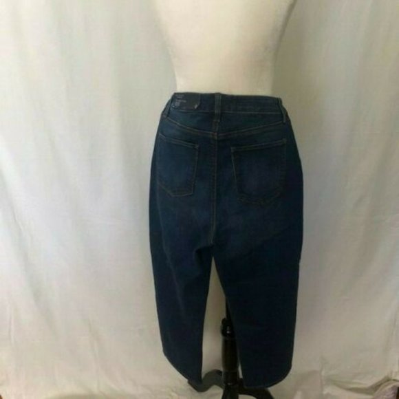 Talbots straight crop jeans size 8 petite - Picture 4 of 5